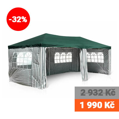 Zahradní stan 3 x 6 m